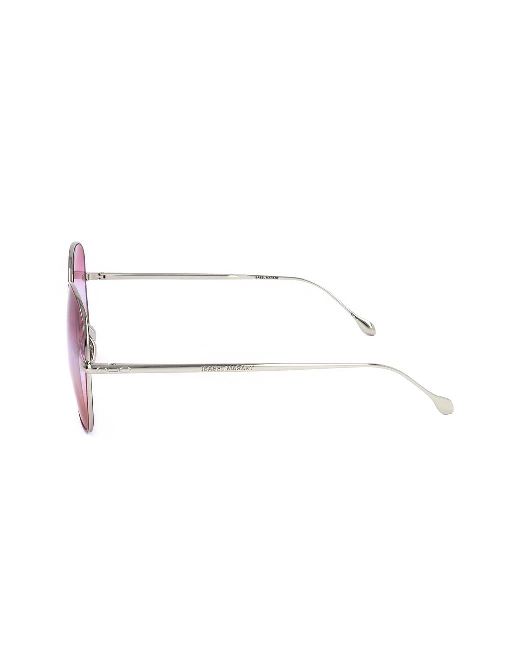 Isabel Marant Pink Round Frame Sunglasses