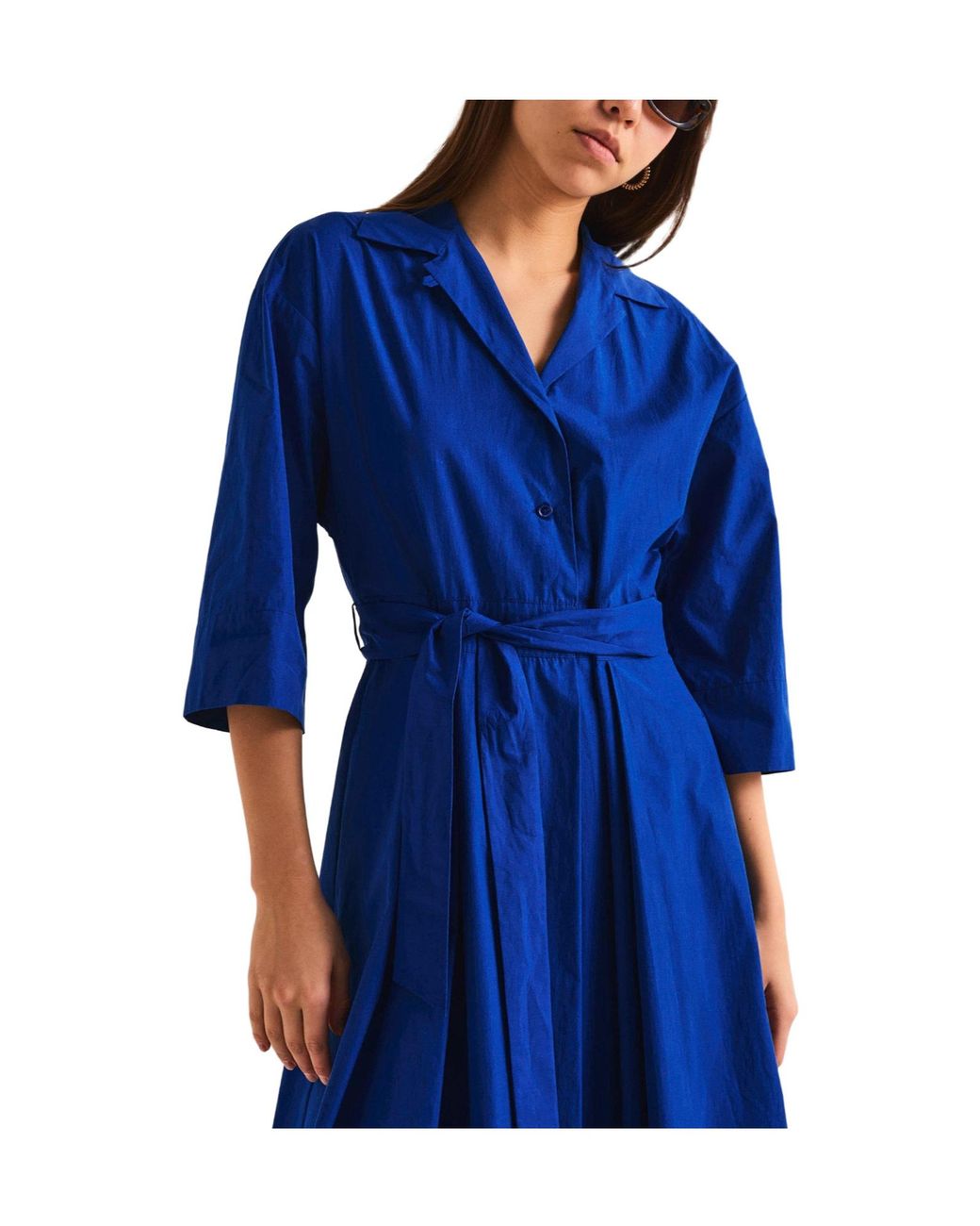 Weekend by Maxmara Blue Long Dress