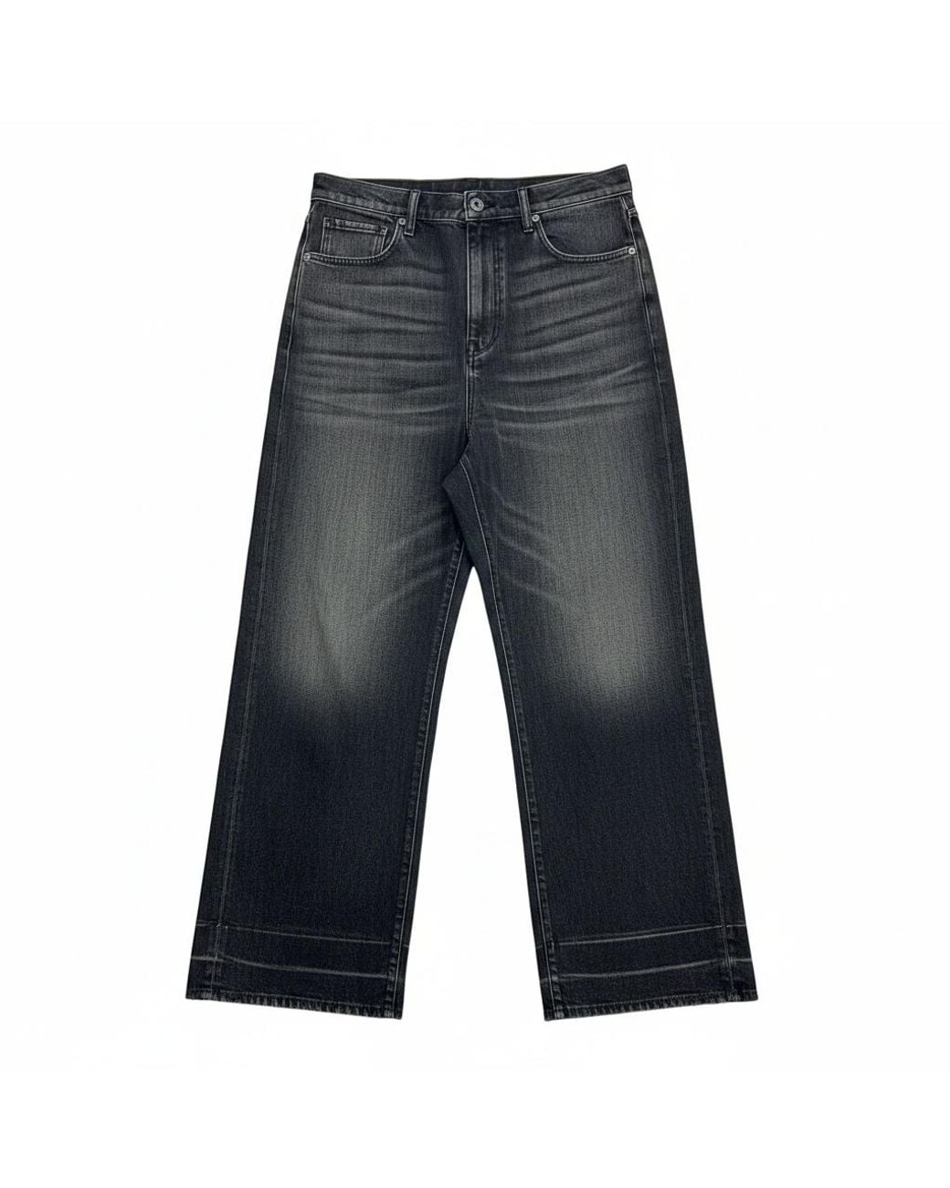 R13 Black Belt-Loop Jeans
