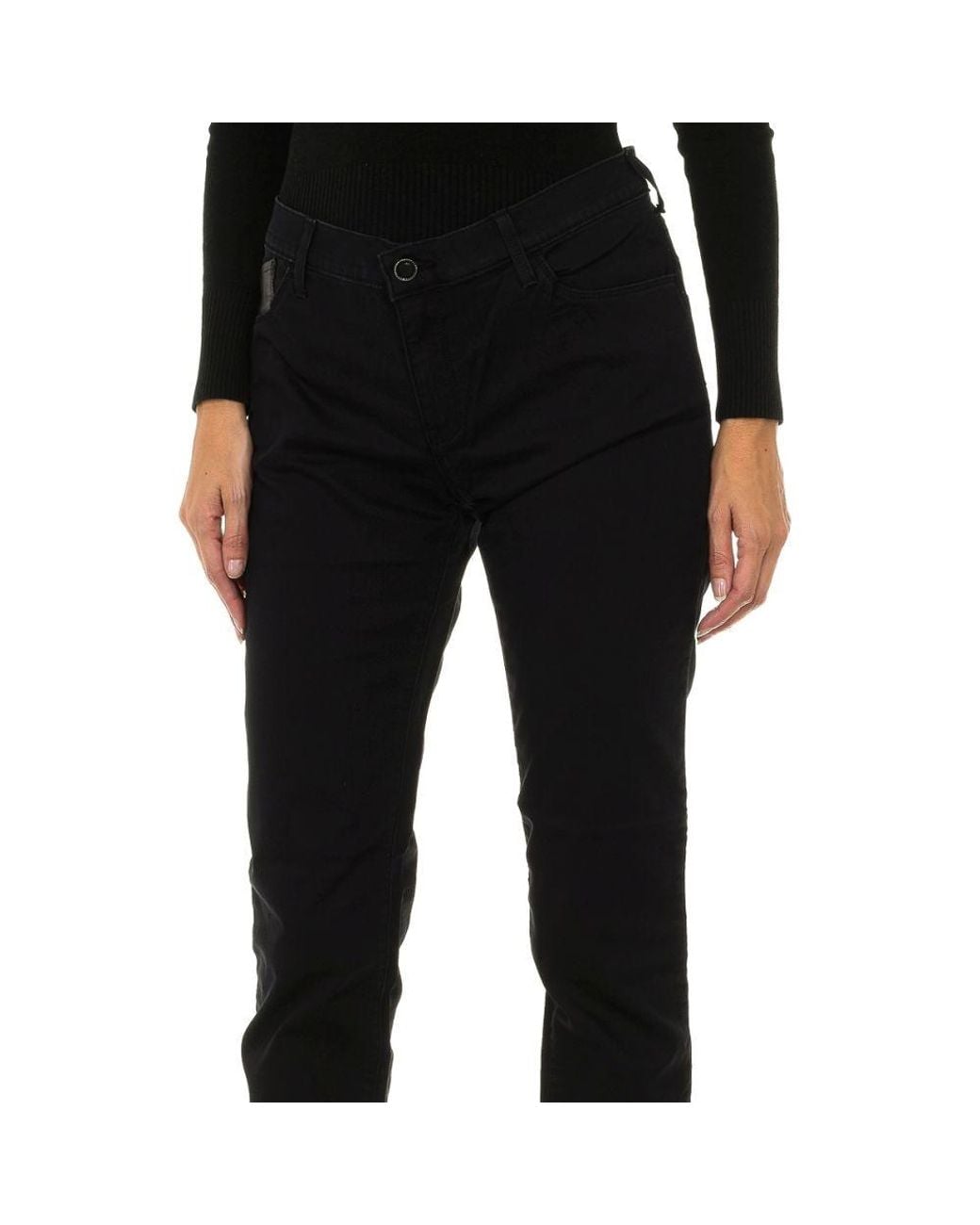 Armani Jeans Black Logo Jeans