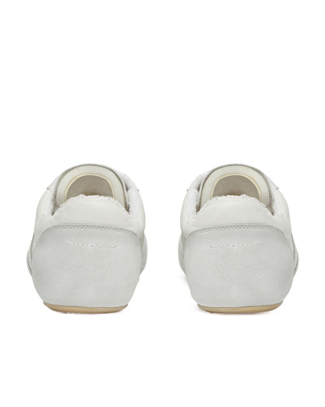 MM6 by Maison Margiela White Anatomic Sneakers