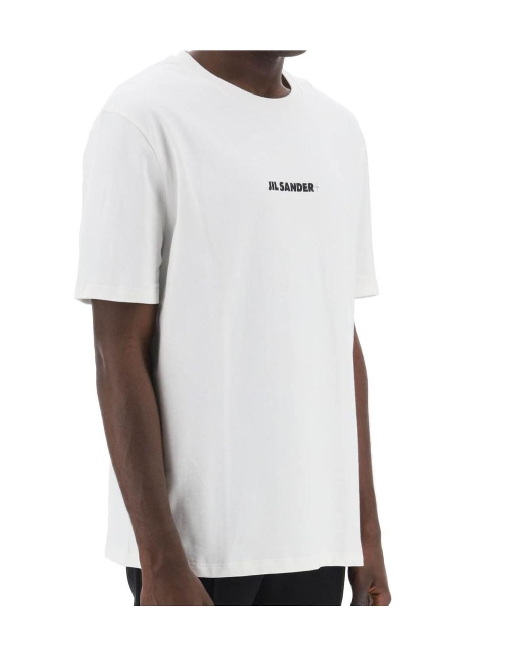 Jil Sander White Crewneck T-Shirt for men