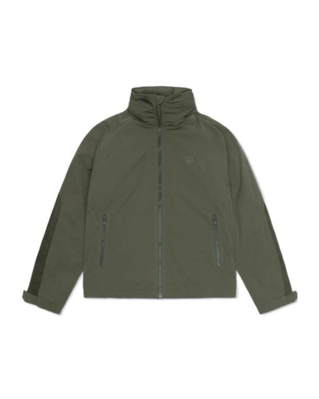 Stussy Green Long-Sleeved Casual Jacket for men