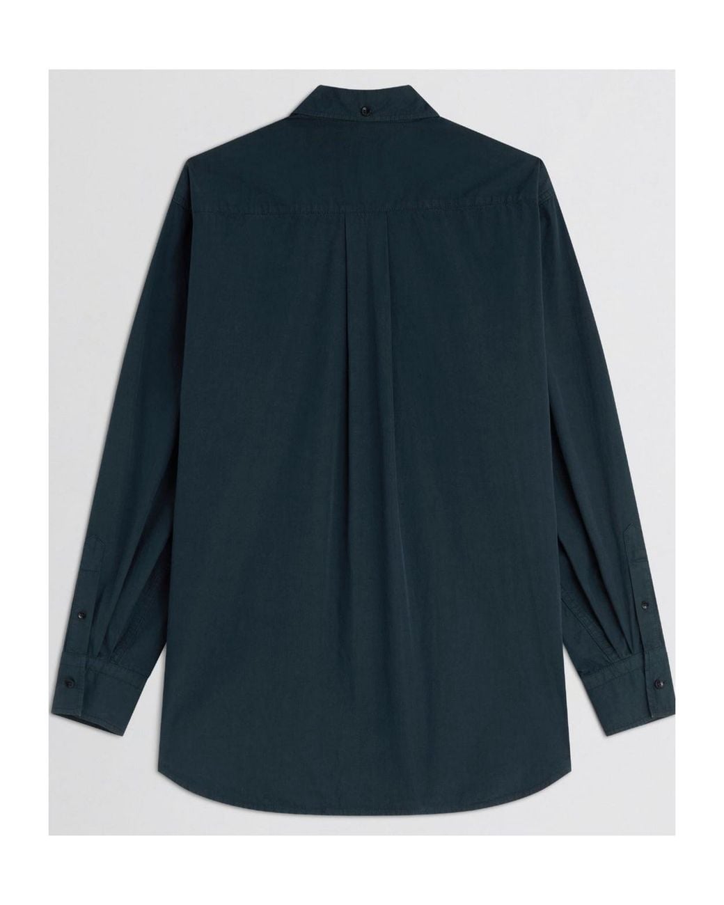 Phoebe Philo Blue Button-Down Collar Shirt