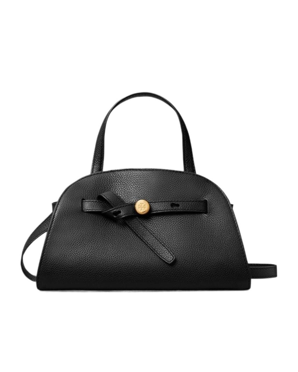 Tory Burch Black Romy Small Bowling Shoulder Bag