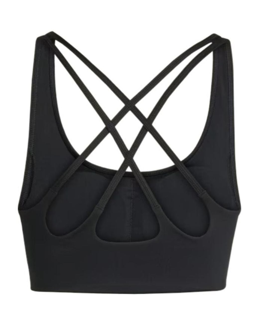 Adidas By Stella McCartney Black Yoga Bra