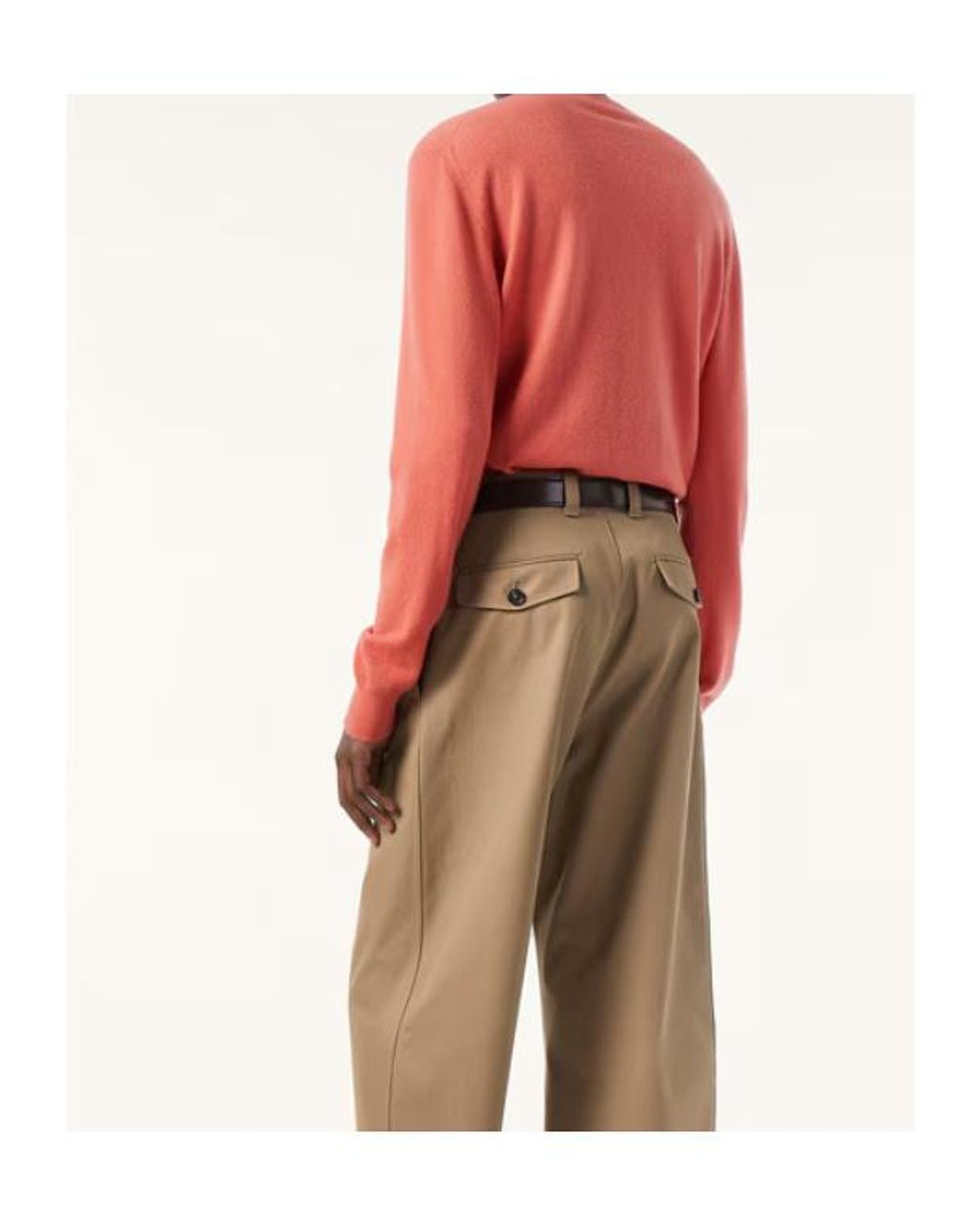 Loro Piana Pink Sergio Crewneck for men