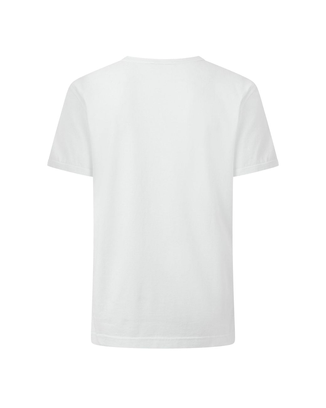 Dolce & Gabbana White Solid Color T-Shirt for men