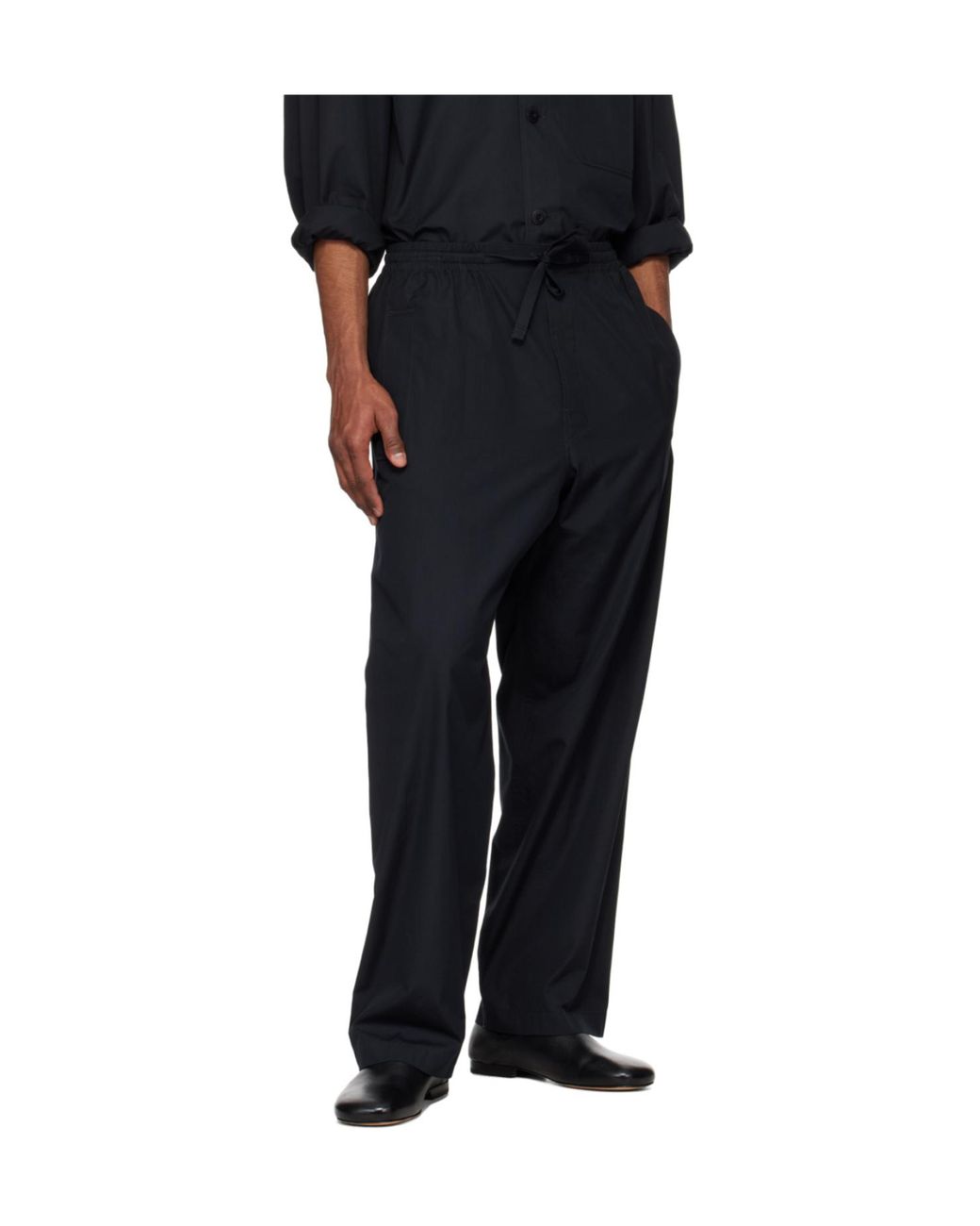 Lemaire Blue Pyjama Pants for men