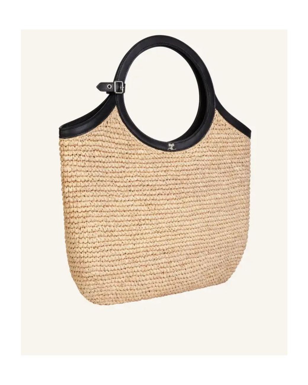 Courreges Natural Holy Tote Bag