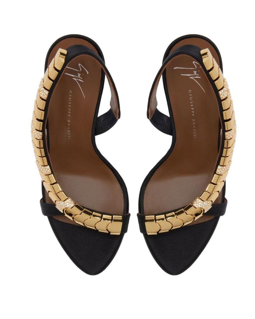 Giuseppe Zanotti Metallic Gz Dafne Embellished Sandals