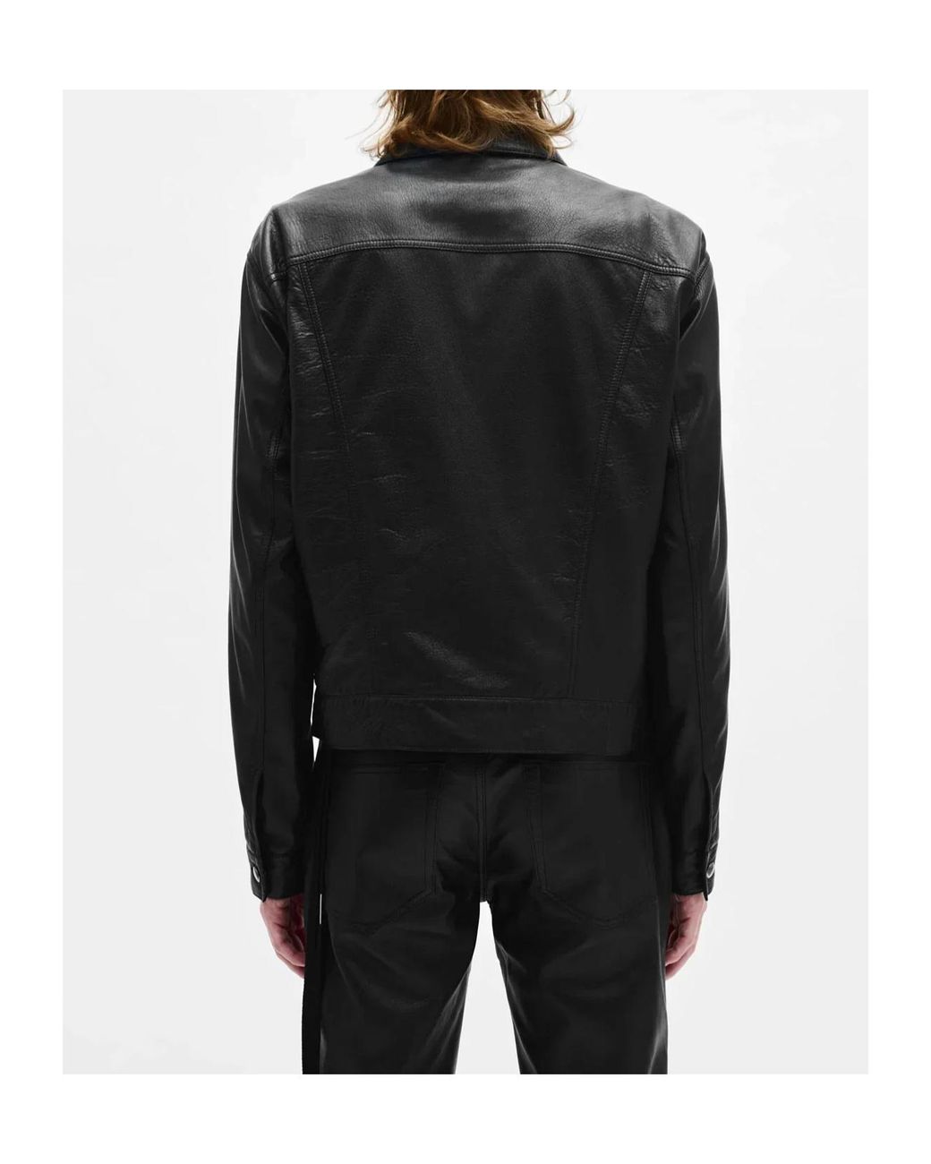 Ann Demeulemeester Black Raf 5 Pockets Standar Blouson for men