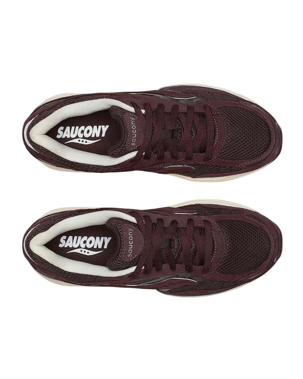 Saucony Brown Progrid Omni 9 Running Shoes for men