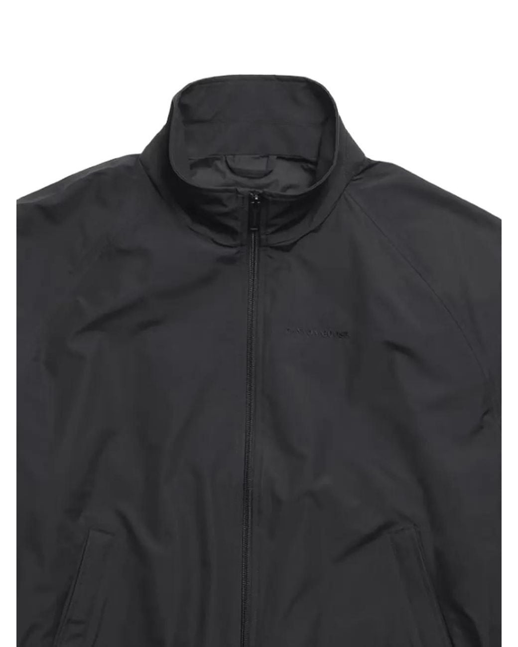 Canada Goose Black Axis Zip-Up High-Neck Lightweight Jacket for men