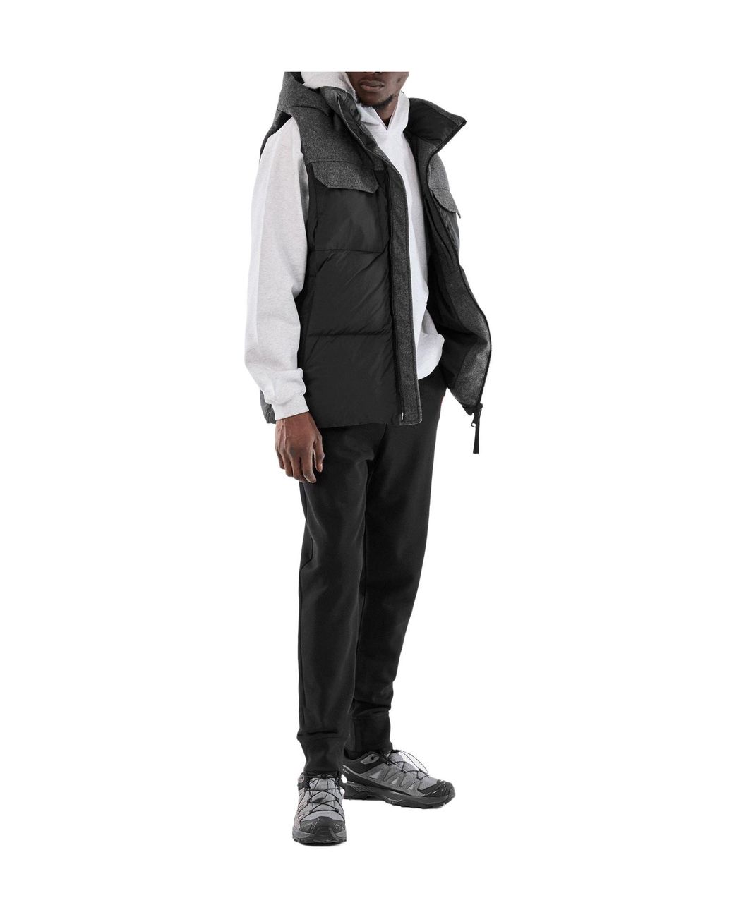 Canada Goose Black Fairview Weather Resistant Gilet for men