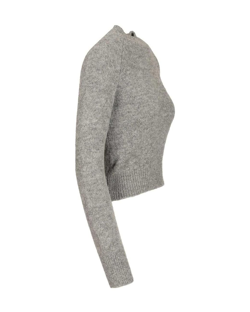 Dries Van Noten Gray Fitted Sweater