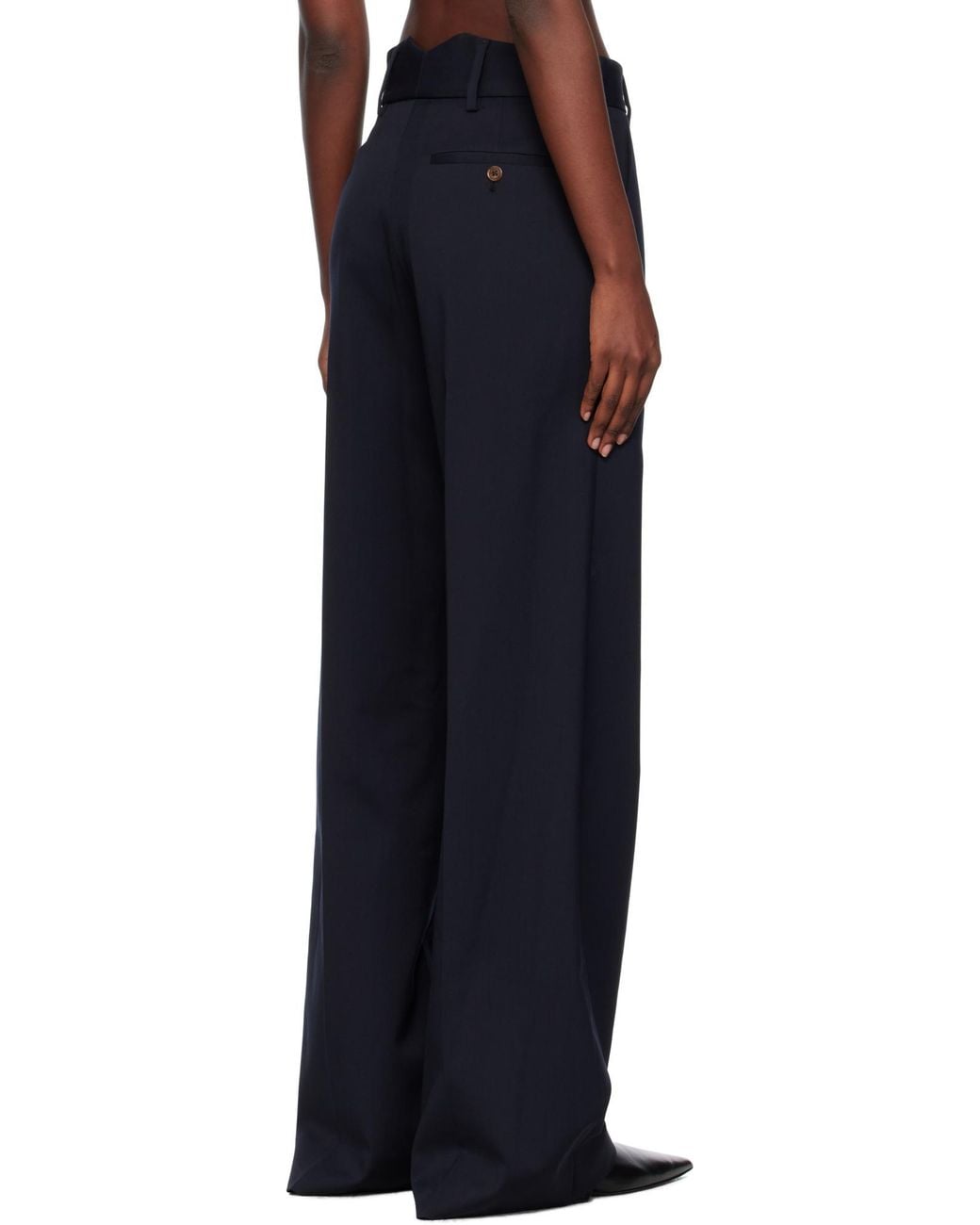 Vivienne Westwood Blue Straight Leg Pants