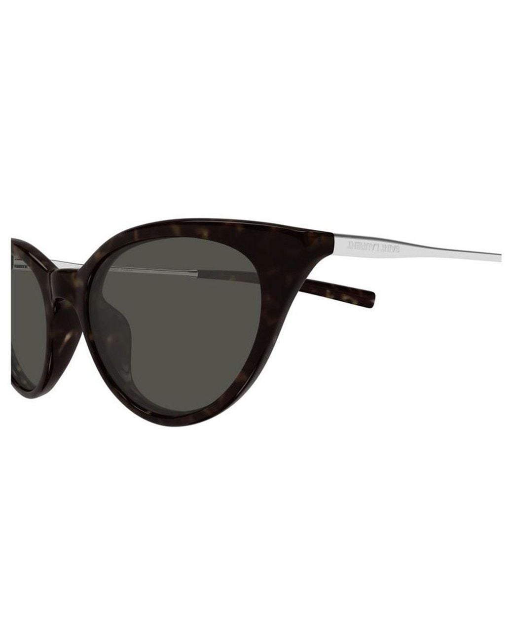 Saint Laurent Black Full-Rim Sunglasses