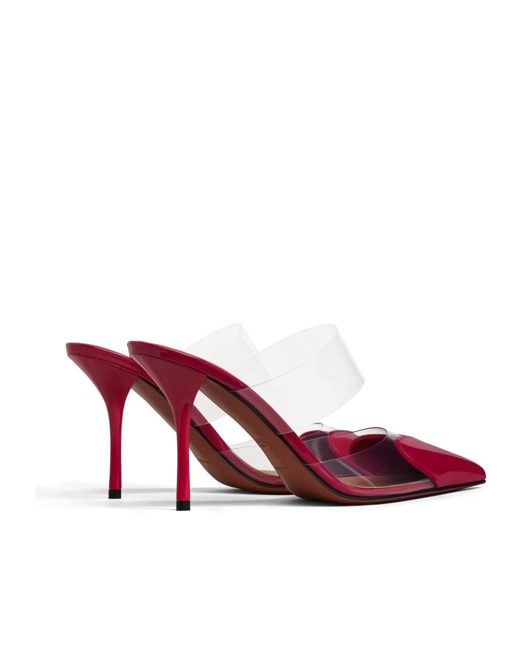 Alaïa Pink Heeled Mules