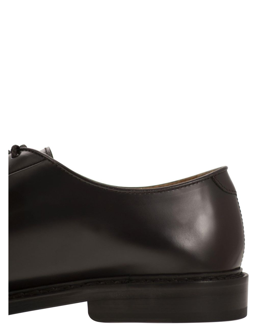 Doucal's Multicolor Almond Toe Lace-Up Derby Shoes for men