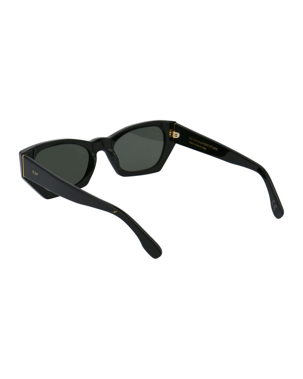 Retrosuperfuture Black Logo Sunglasses for men
