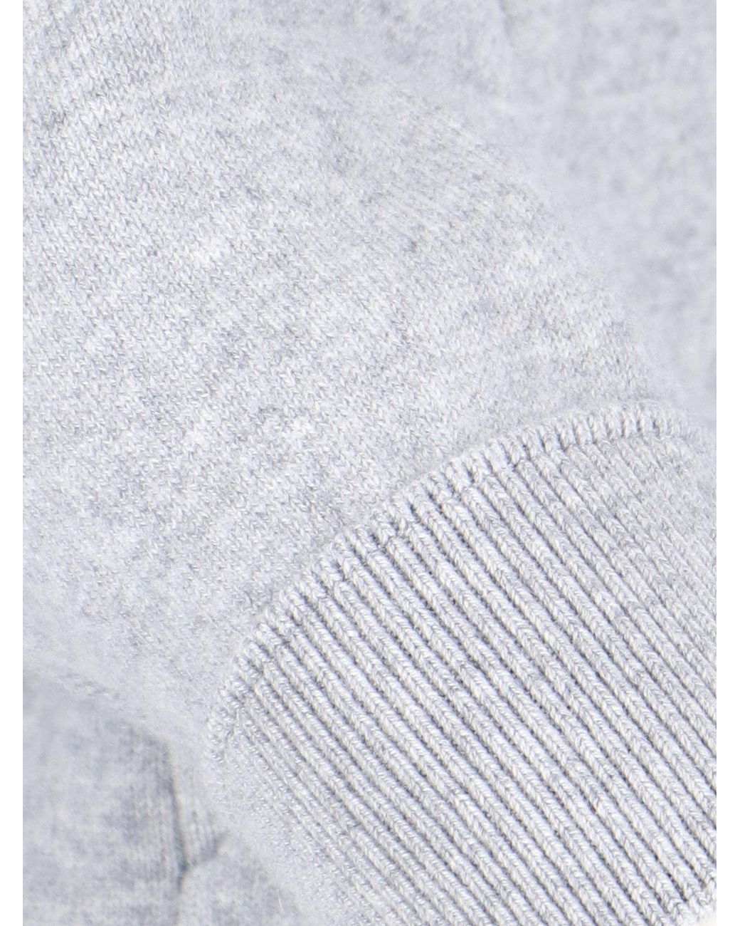 Bottega Veneta Gray Long-Sleeved Drawstring Hoodie