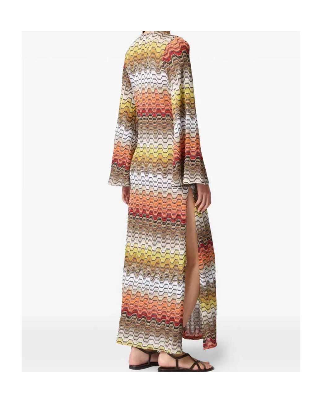 Missoni Multicolor Greek Motif Cover-Up Beachwear