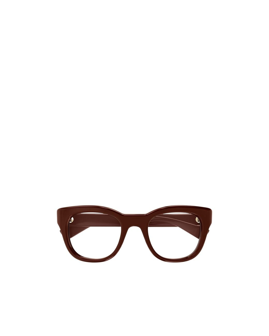 Gucci Brown Eyewear Cat-Eye Frame Glasses for men