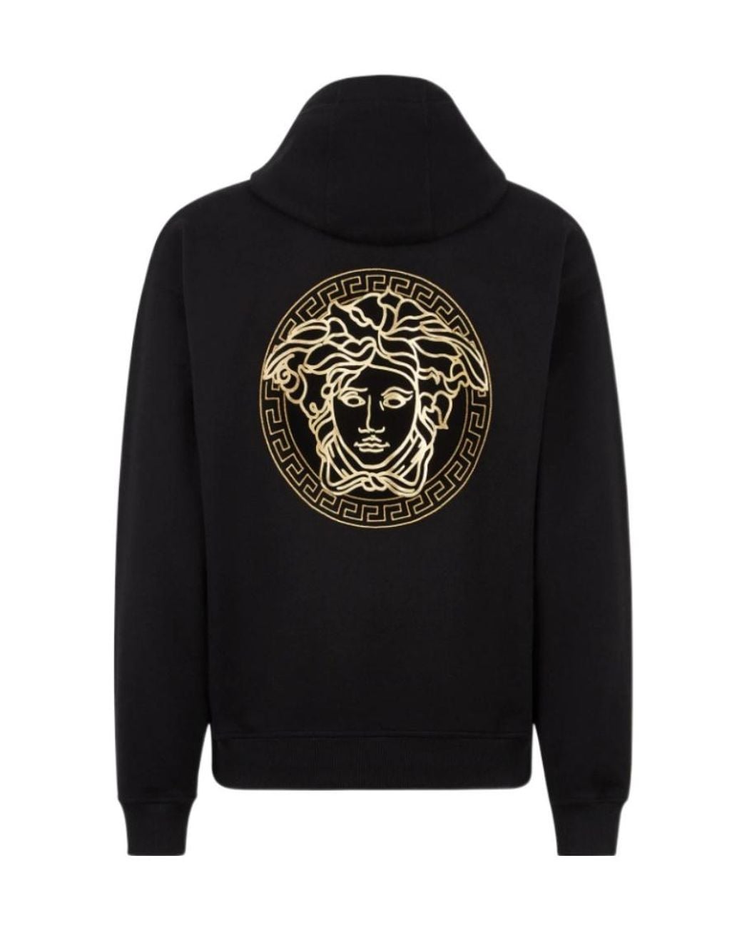 Fendi Black Fendace Jersey Logo Sweatshirt for men