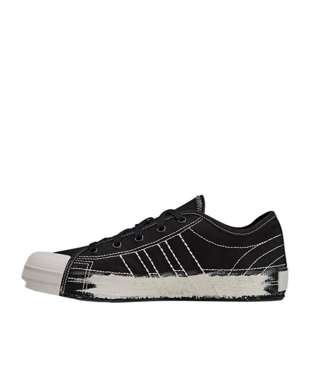 Y-3 Black ニッツァ レースアップ スニーカー for men