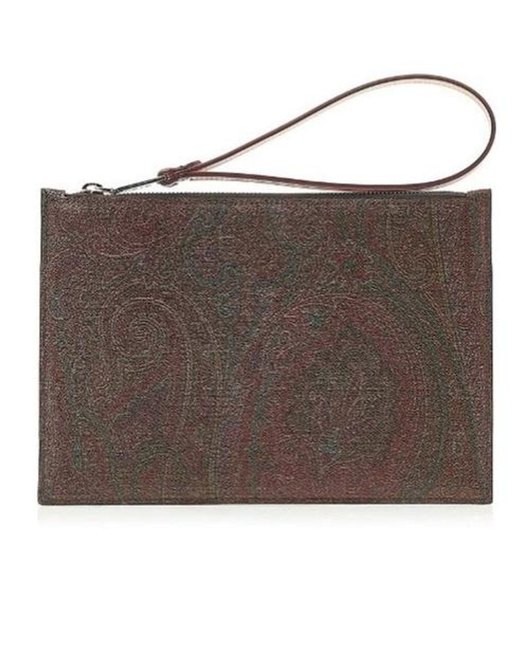 Etro Brown Pattern Handbag