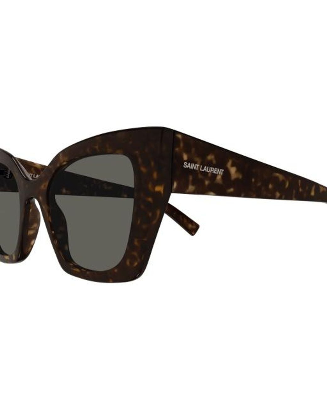 Saint Laurent Black Eyewear Butterfly Frame Sunglasses