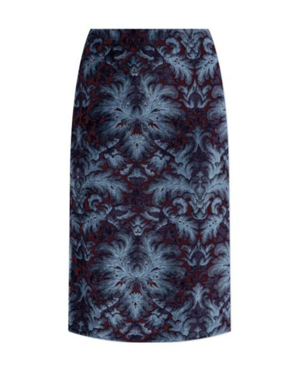 Etro Blue Midi Skirts