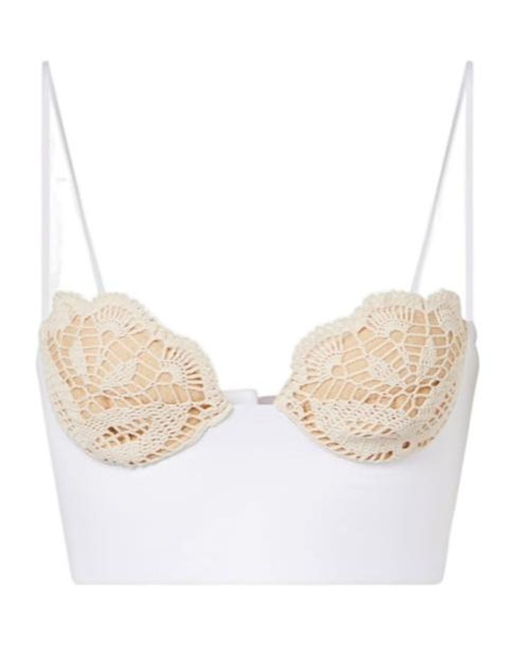 Magda Butrym Natural Strapless Bra