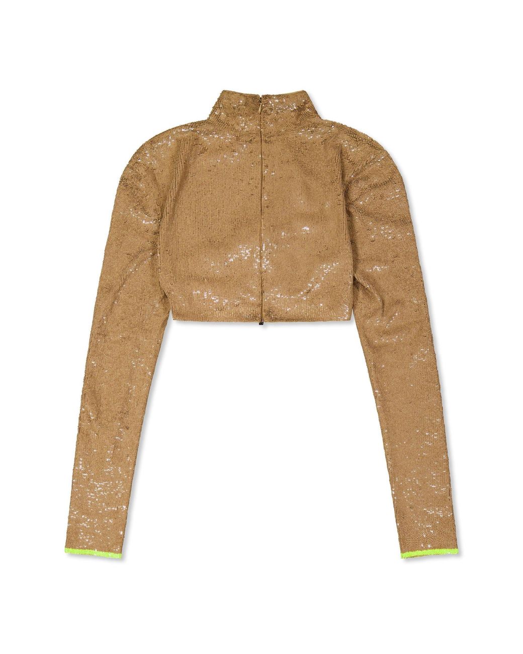 Off-White c/o Virgil Abloh Natural Long Sleeve Zip Jacket