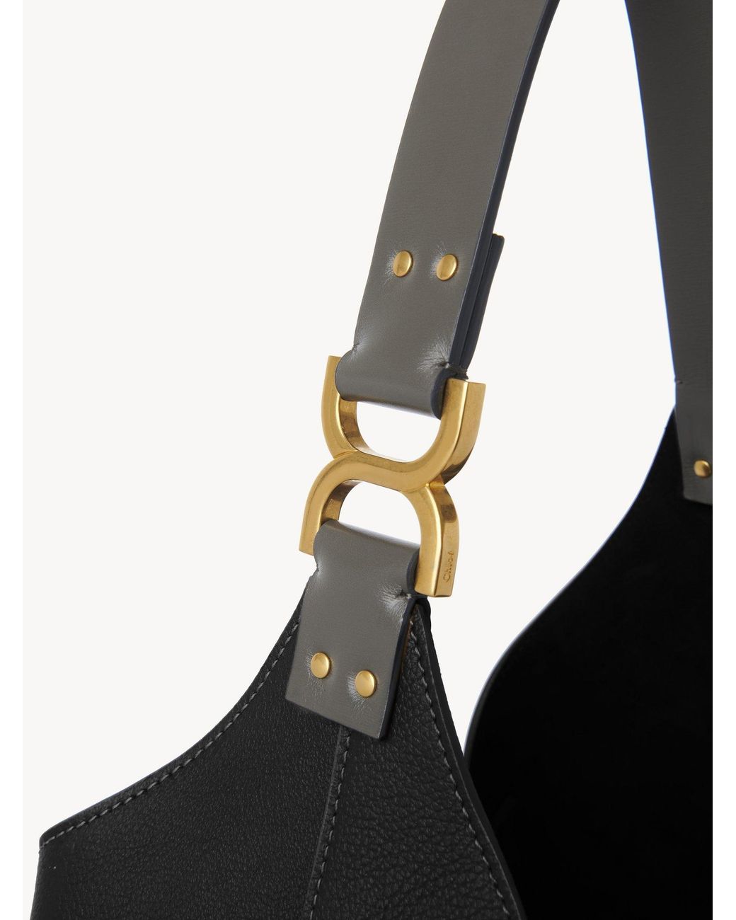 Chloé Black Chloé Marcie Tassel-Closure Tote Bag