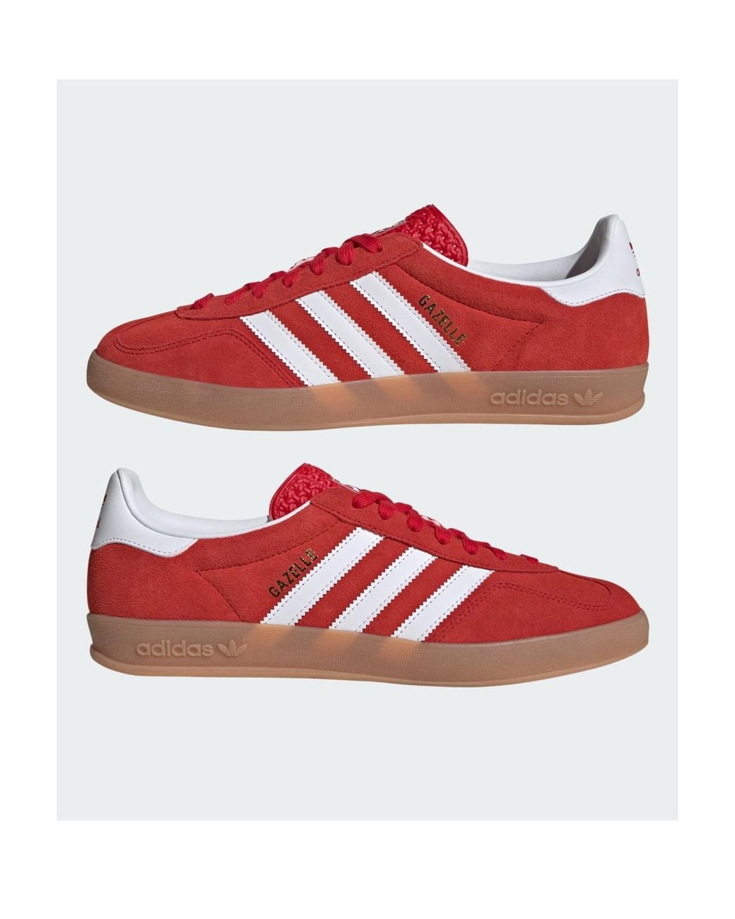 Adidas Originals Red Vintage Lowtop Sports Sneakers for men