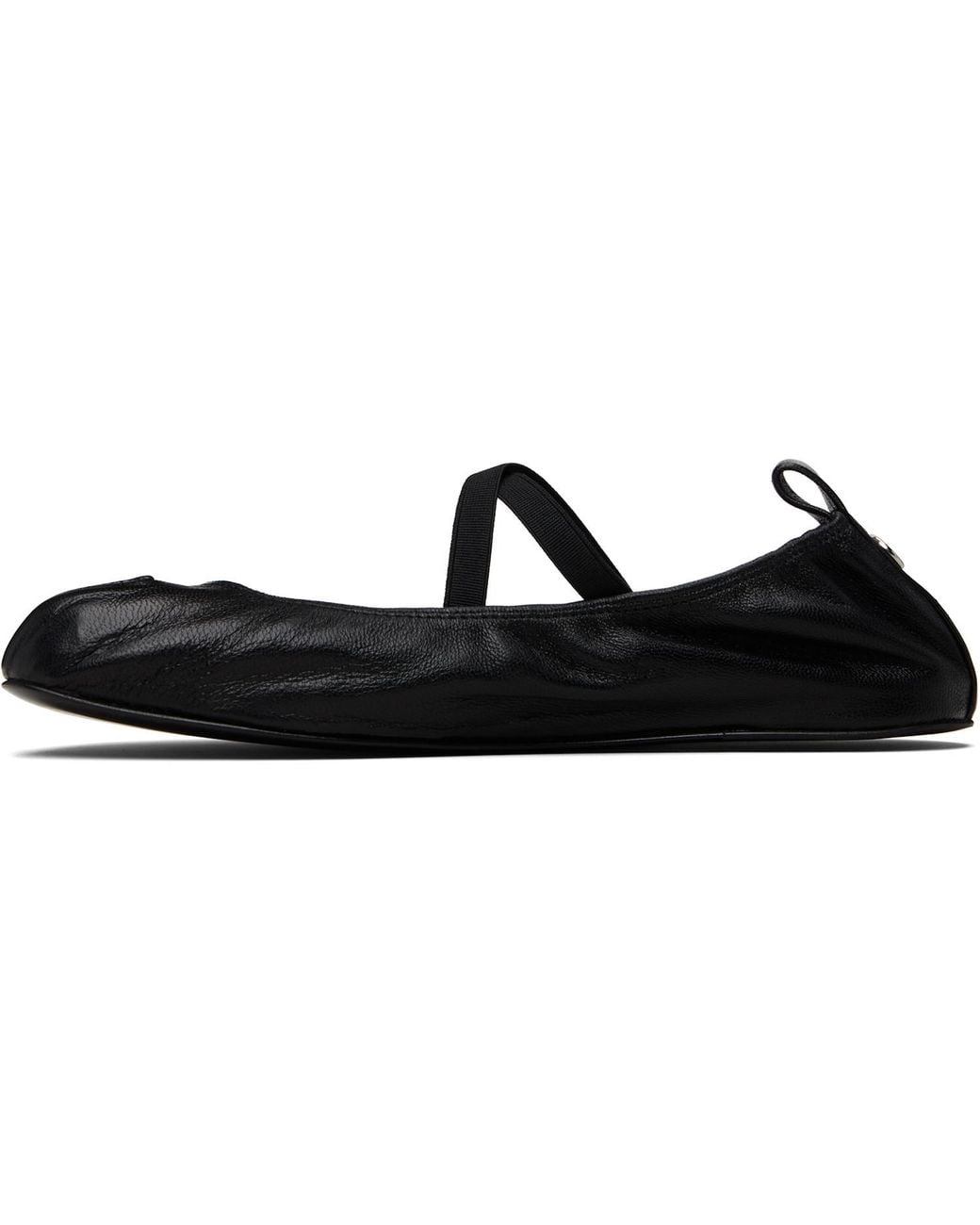Coperni Black Soft 5T Ballet Flats