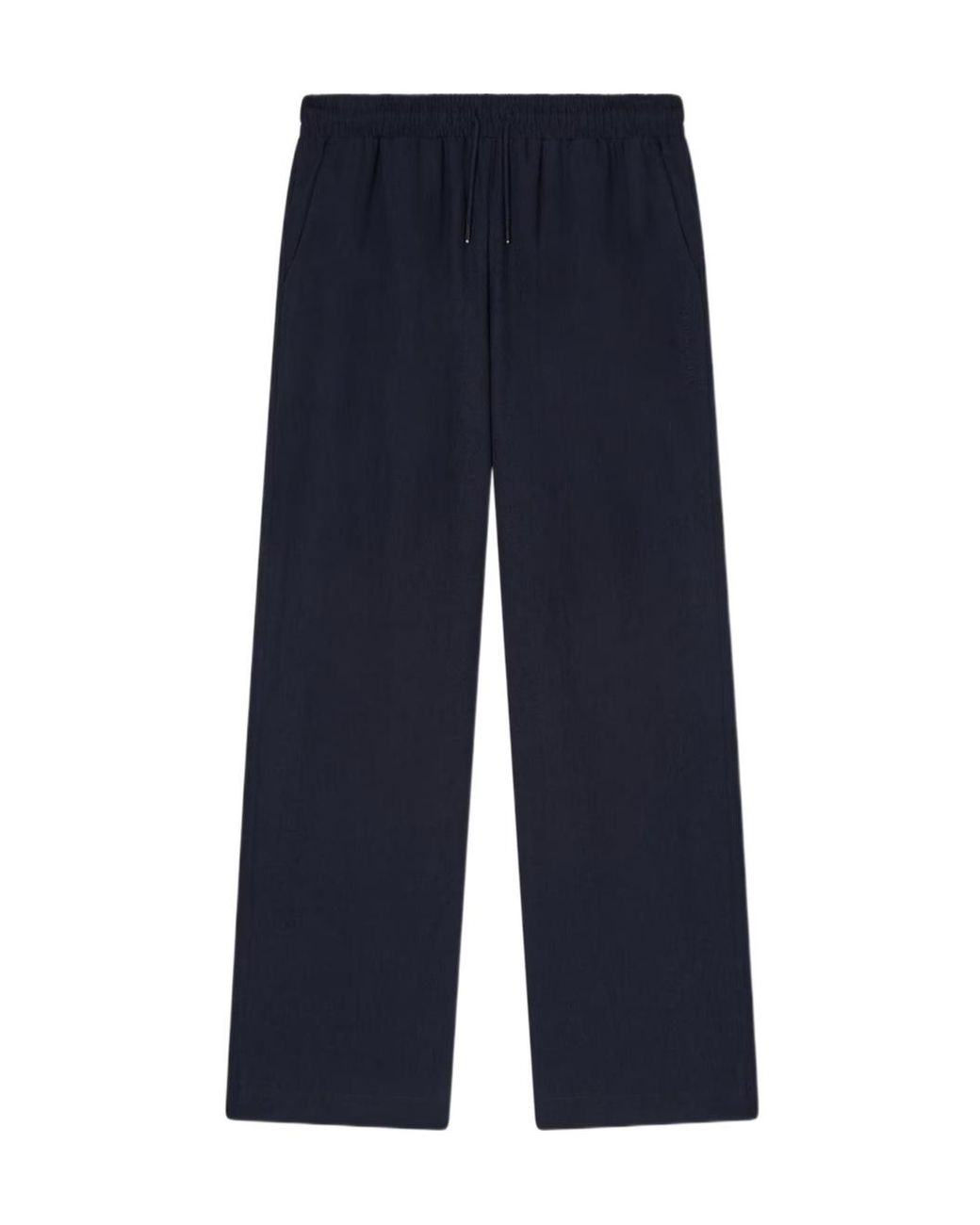 Emporio Armani Blue Straight Beach Casual Pants for men