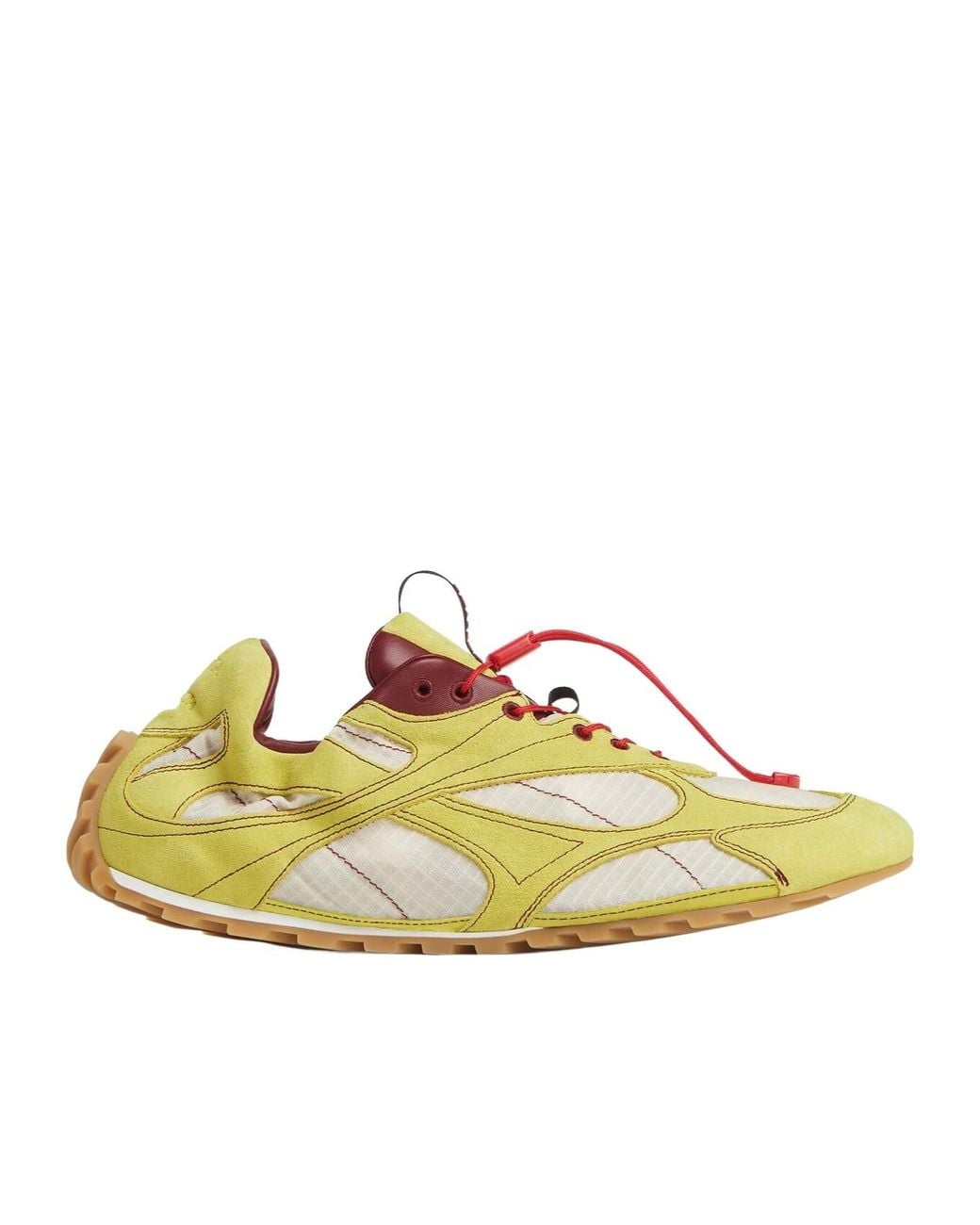 Bottega Veneta Yellow Orbit Flash Sneaker
