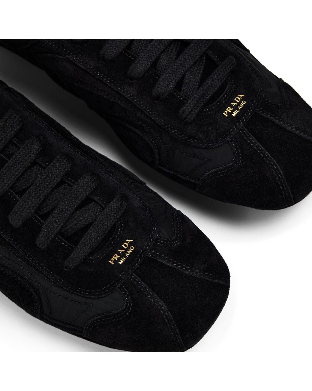 Prada Black Low-Top Sports Shoes for men