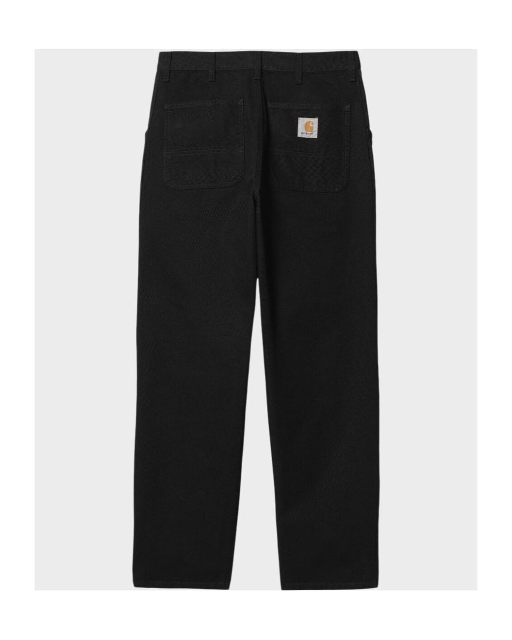 Carhartt Black Belt Ring Denim Trousers for men