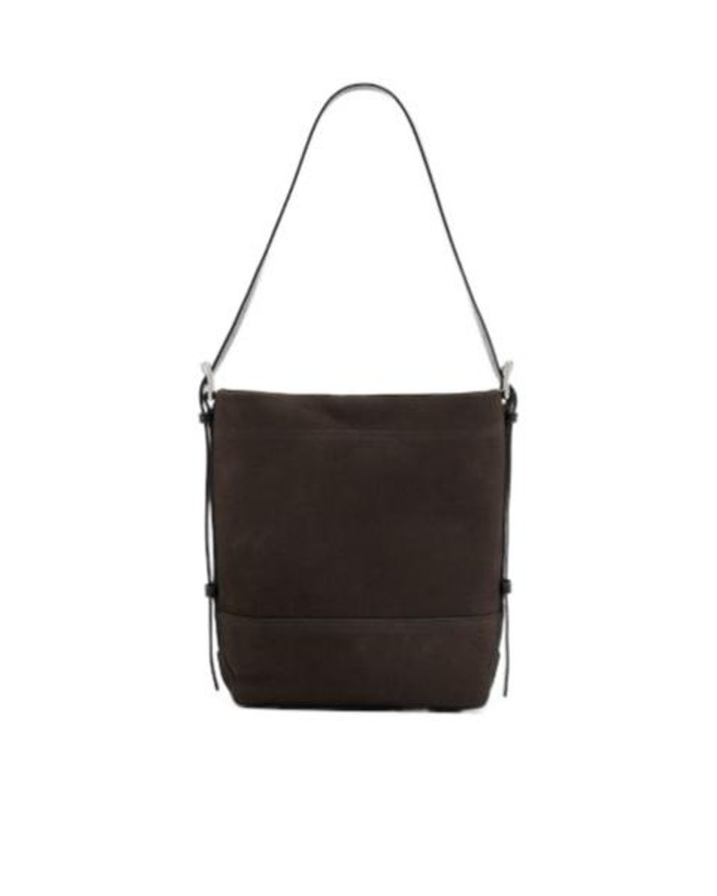 Lemaire Black Medium Leather Shoulder Bag