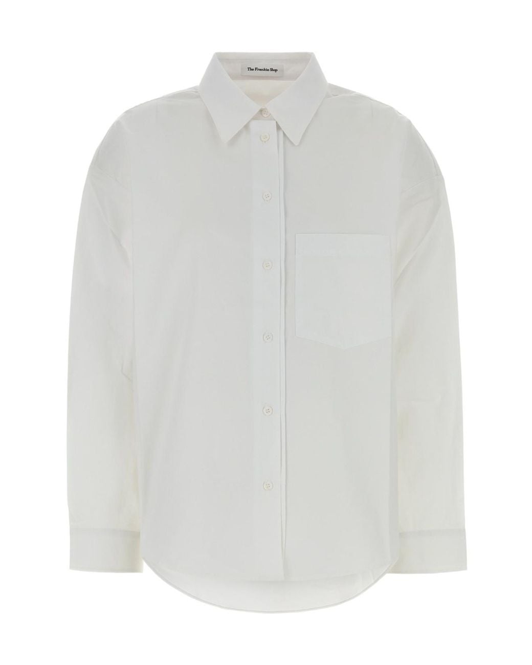 Frankie Shop White Long-Sleeved Shirt