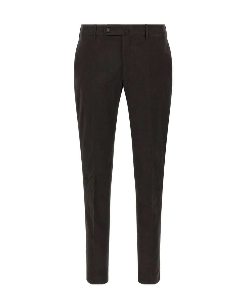 Incotex Black Pattern 30 Slim-Fit Pants for men