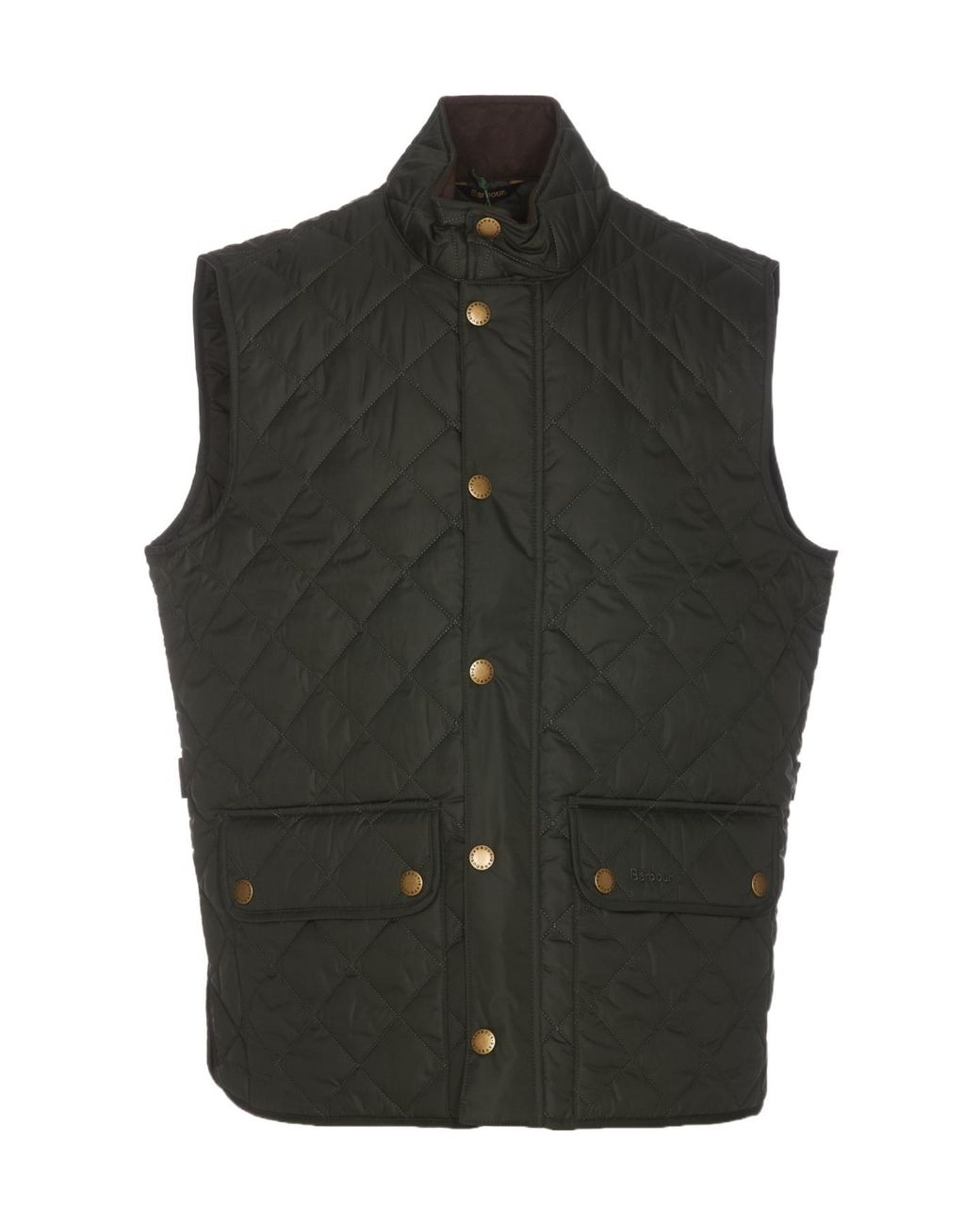 Barbour Black Lowerdale Quilted Vest for men