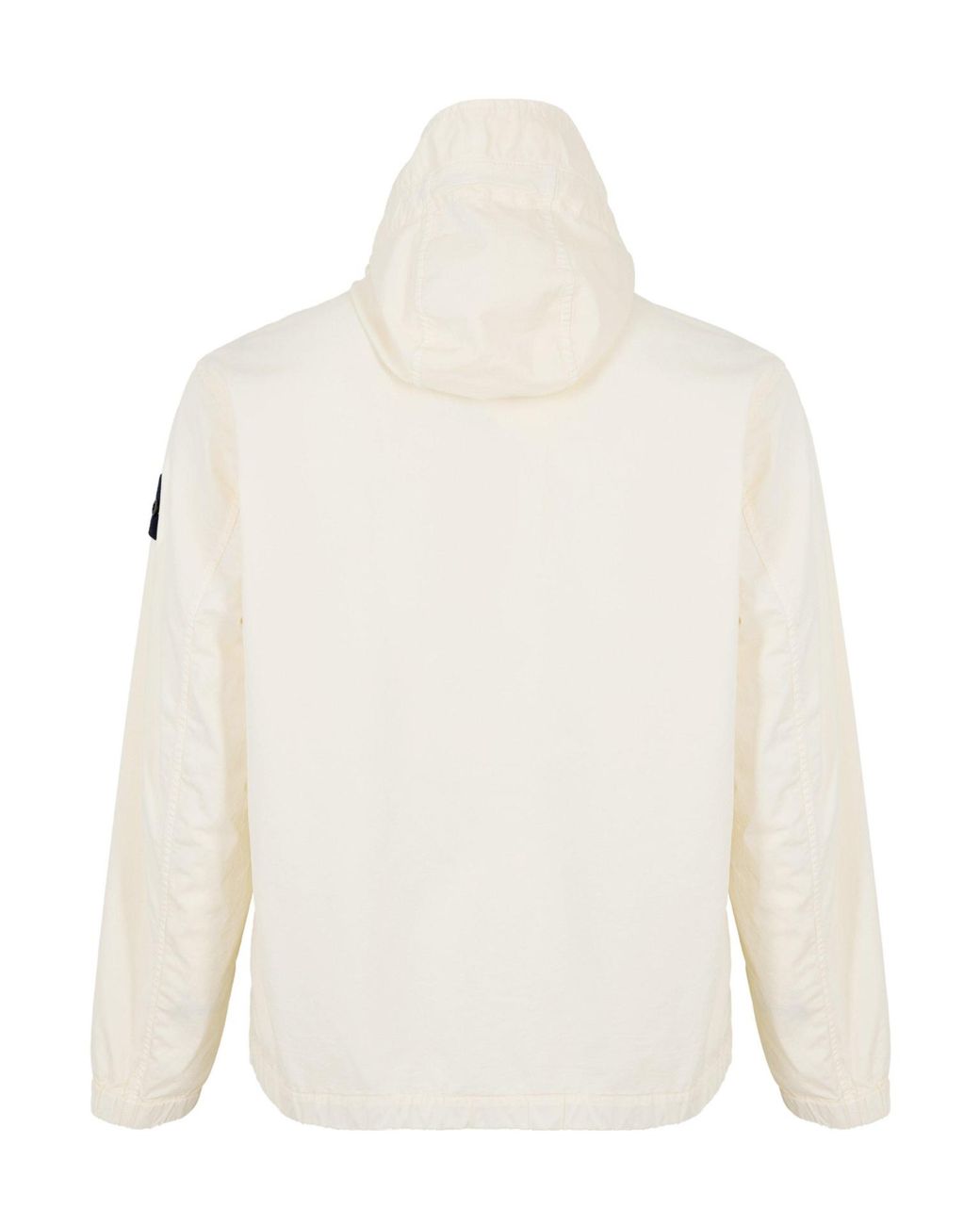 Stone Island White Twill Jacket for men