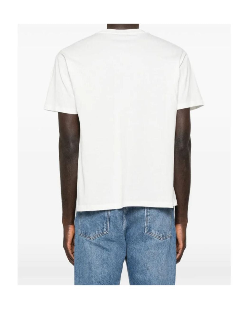 Bode White Companion T-Shirt for men