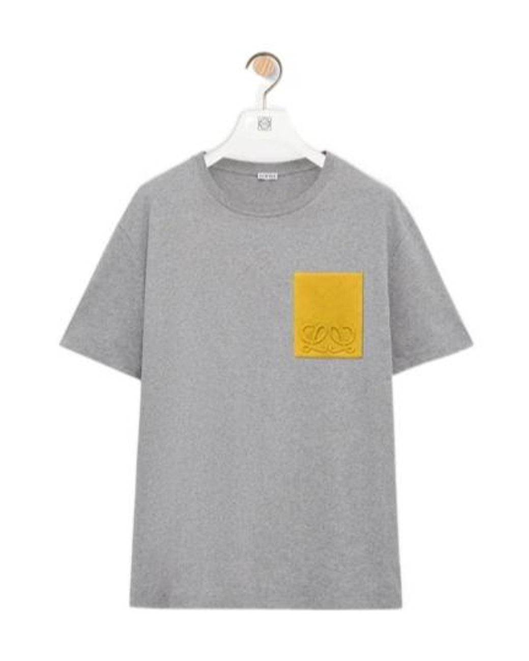 Loewe Gray Relaxed Fit T-Shirt for men