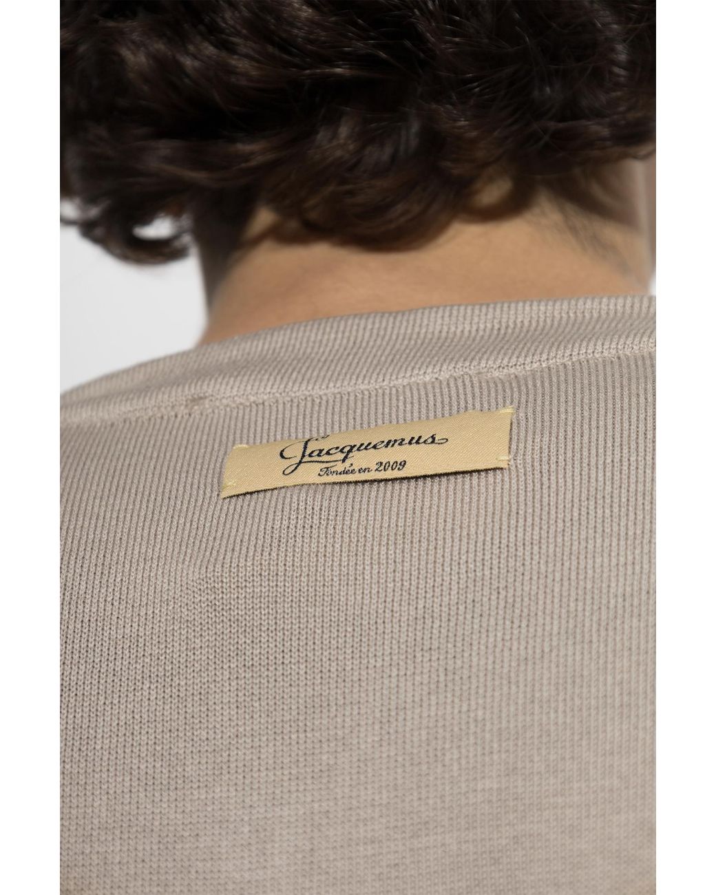 Jacquemus Gray The Rio Cardigan for men
